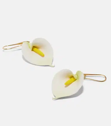 Jennifer Behr Alexia floral drop earrings | Thumbnail 4 Jennifer Behr Alexia floral drop earrings | Thumbnail 4