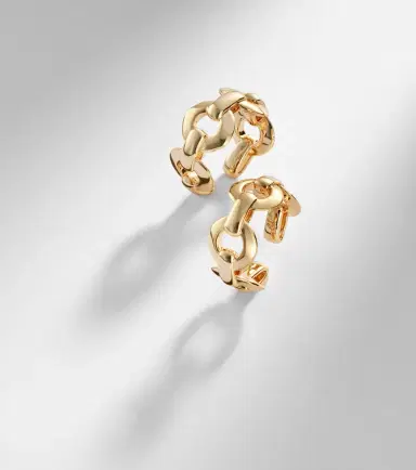 Jennifer Fisher Set of 2 14kt gold-plated ear cuffs | Thumbnail 5