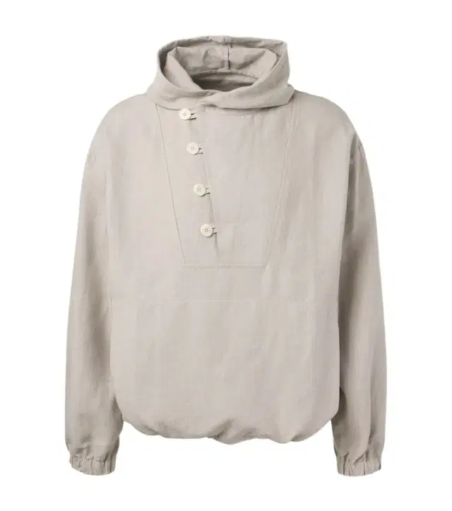 Stoffa Stòffa Hooded linen jacket