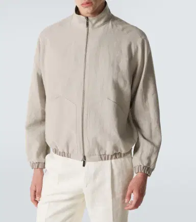 Stòffa Stòffa Reversible wool and linen blouson jacket | Thumbnail 6 Stòffa Stòffa Reversible wool and linen blouson jacket | Thumbnail 6