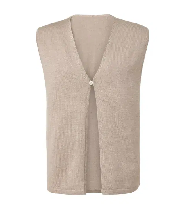 Stòffa Knitted wool and silk vest