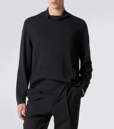 Stòffa Stòffa Wool and silk turtleneck sweater | Thumbnail 4