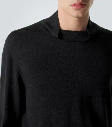 Stòffa Stòffa Wool and silk turtleneck sweater | Thumbnail 5