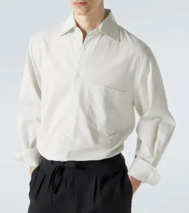 Stòffa Stòffa Cotton and silk shirt | Thumbnail 3