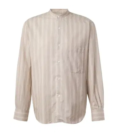 Stòffa Stòffa Striped cotton and silk shirt | Thumbnail 1
