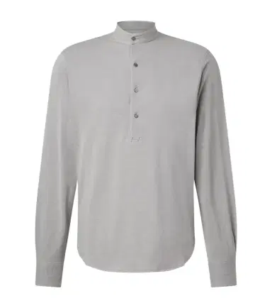 Stòffa Stòffa Cotton and silk Henley shirt | Thumbnail 1