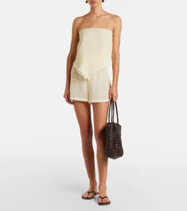 JADE SWIM Mika sheer shorts | Thumbnail 2