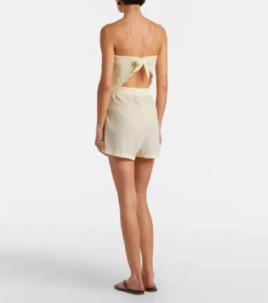 JADE SWIM Mika sheer shorts | Thumbnail 3