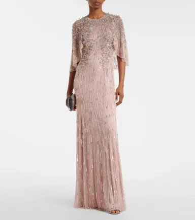 Jenny Packham Astra embellished gown | Thumbnail 5