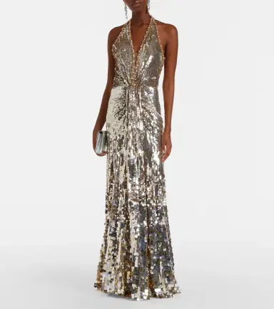 Jenny Packham Mars embellished gathered gown | Thumbnail 2