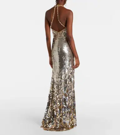 Jenny Packham Mars embellished gathered gown | Thumbnail 5