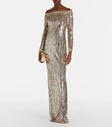 Jenny Packham Marnie embellished gown | Thumbnail 2