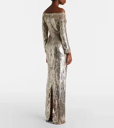 Jenny Packham Marnie embellished gown | Thumbnail 4