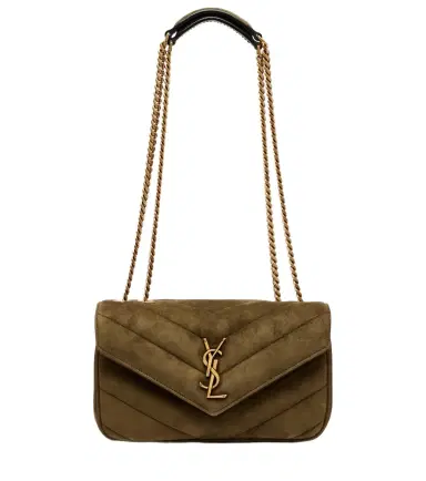 Saint Laurent Loulou Small suede shoulder bag | Thumbnail 1