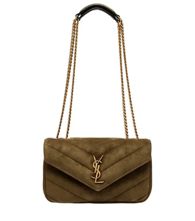 Saint Laurent Loulou Small suede shoulder bag