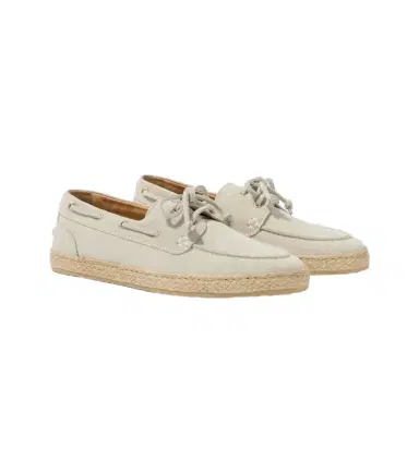 Brunello Cucinelli Suede boat shoes | Thumbnail 1