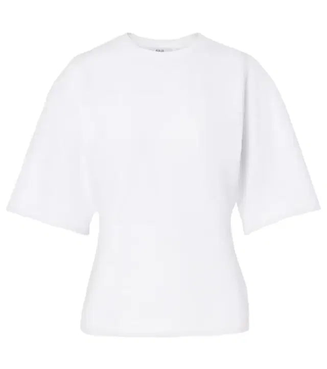 Storey gathered cotton jersey T-shirt