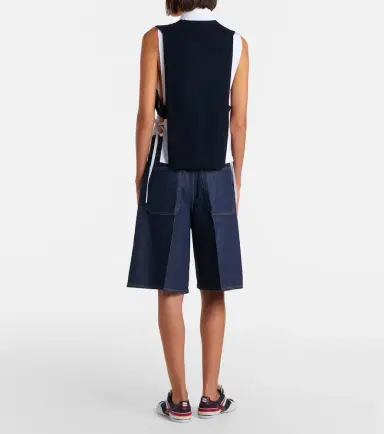 AGOLDE Nolan denim Bermuda shorts | Thumbnail 4