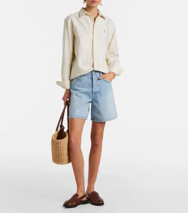 AGOLDE Dame denim shorts | Thumbnail 2 AGOLDE Dame denim shorts | Thumbnail 2