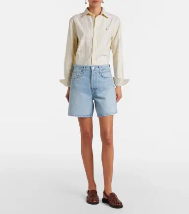 AGOLDE Dame denim shorts | Thumbnail 3 AGOLDE Dame denim shorts | Thumbnail 3