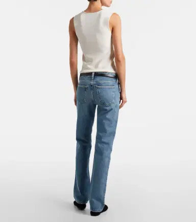 AGOLDE Low-rise slim jeans | Thumbnail 4