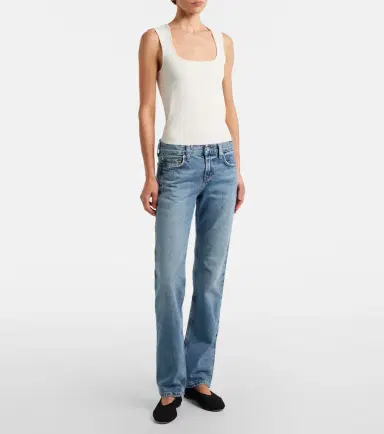 AGOLDE Low-rise slim jeans | Thumbnail 6
