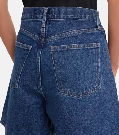 AGOLDE Dame denim shorts | Thumbnail 3