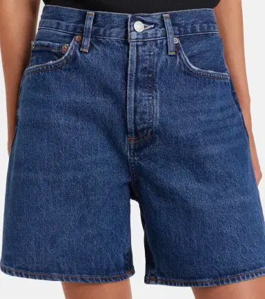 AGOLDE Dame denim shorts | Thumbnail 4