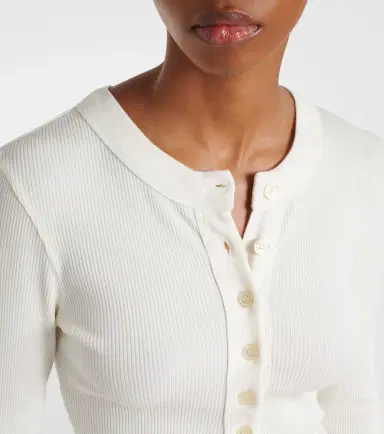 Citizens of Humanity Varra ribbed-knit Henley shirt | Thumbnail 2 Citizens of Humanity Varra ribbed-knit Henley shirt | Thumbnail 2