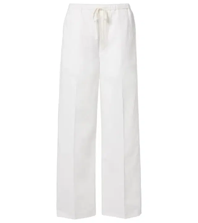 Citizens of Humanity Aurora cotton and linen wide-leg pants