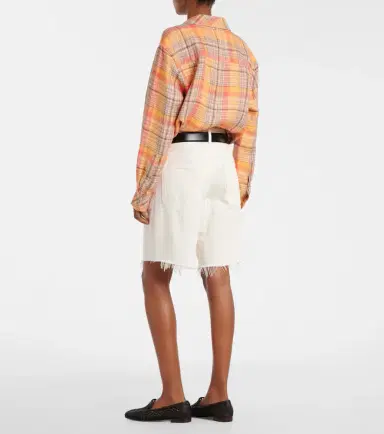Citizens of Humanity Ayla denim Bermuda shorts | Thumbnail 4