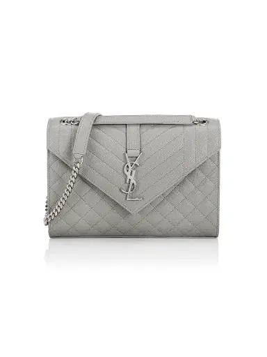Saint Laurent Women's Envelope Monogram Matelassé Leather Shoulder Bag - Nero Multi | Thumbnail 1 Saint Laurent Women's Envelope Monogram Matelassé Leather Shoulder Bag - Nero Multi | Thumbnail 1