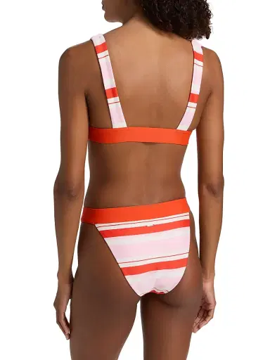 Simkhai Women's Tillie Striped Triangle Bikini Top | Thumbnail 5 Simkhai Women's Tillie Striped Triangle Bikini Top | Thumbnail 5