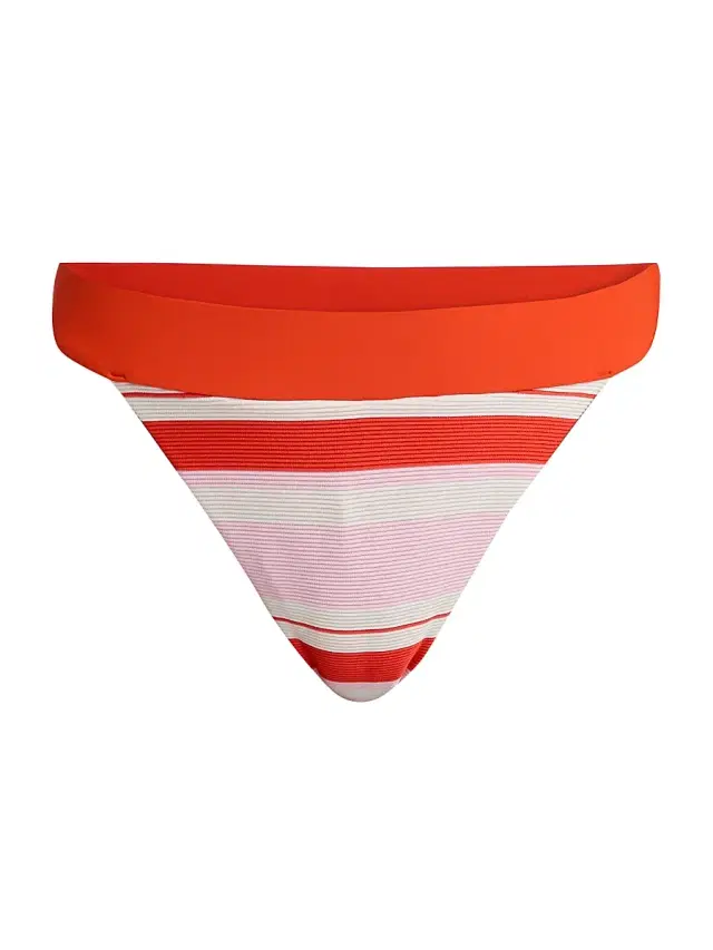Women's Kristy Striped Bikini Bottom Women's Kristy Striped Bikini Bottom