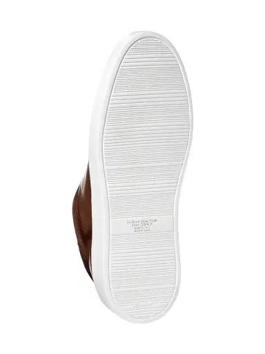To Boot New York Men's James Leather Elastic Slip-On Sneakers - Tan - Size 12 | Thumbnail 4 To Boot New York Men's James Leather Elastic Slip-On Sneakers - Tan - Size 12 | Thumbnail 4