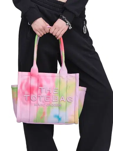 Marc Jacobs Women's The Blurred Floral Tote Bag - Ribbon Pink Multi | Thumbnail 3