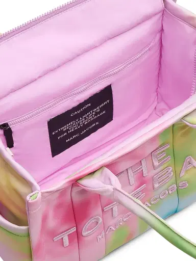 Marc Jacobs Women's The Blurred Floral Tote Bag - Ribbon Pink Multi | Thumbnail 7