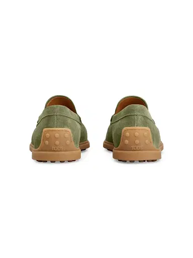 Tod's Men's Pantofola Suede Driving Loafers - Safari Chiaro | Thumbnail 3 Tod's Men's Pantofola Suede Driving Loafers - Safari Chiaro | Thumbnail 3