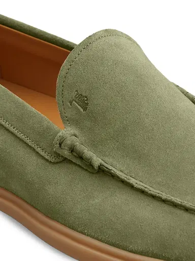 Tod's Men's Pantofola Suede Driving Loafers - Safari Chiaro | Thumbnail 5 Tod's Men's Pantofola Suede Driving Loafers - Safari Chiaro | Thumbnail 5