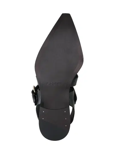 Lanvin Men's Fisherman-Style Leather Sandals - Black - Size 7 | Thumbnail 5 Lanvin Men's Fisherman-Style Leather Sandals - Black - Size 7 | Thumbnail 5