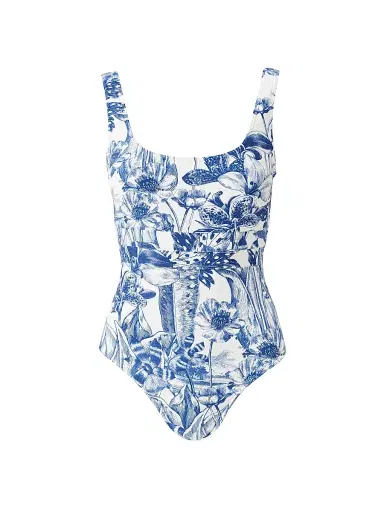 Melissa Odabash Women's High Summer Nevada Floral Toile One-Piece Swimsuit - Paloma | Thumbnail 1