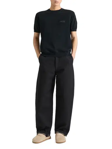 Givenchy Men's Couture Seam T-Shirt in Knit with Gros Grain Detail - Black - Size XXL | Thumbnail 2 Givenchy Men's Couture Seam T-Shirt in Knit with Gros Grain Detail - Black - Size XXL | Thumbnail 2