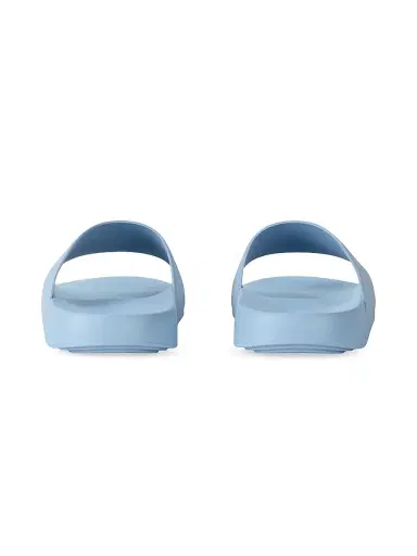 Givenchy Men's Label Slide Mules in Rubber - Light Blue - Size 13 | Thumbnail 3