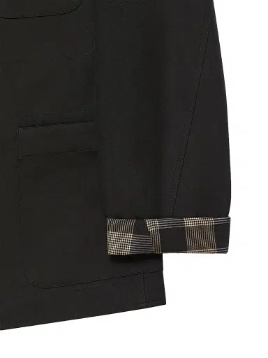 Givenchy Men's Single-Breasted Deconstructed Jacket in Cotton - Black | Thumbnail 6