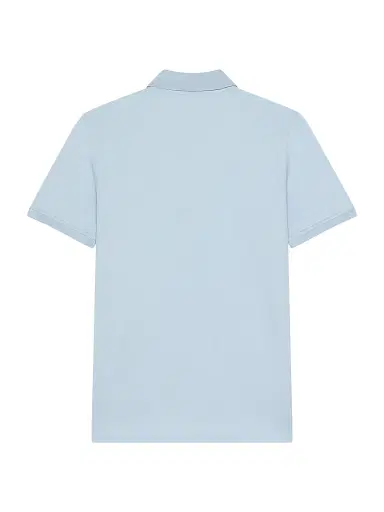 Givenchy Men's Polo Shirt in Cotton with Logo Gros Grain - Light Blue | Thumbnail 2