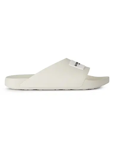 Givenchy Men's Label Slide Mules in Rubber - Ivory - Size 13 | Thumbnail 1 Givenchy Men's Label Slide Mules in Rubber - Ivory - Size 13 | Thumbnail 1