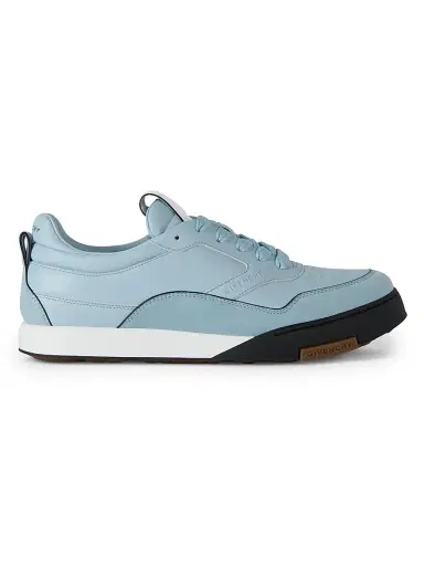 Givenchy Men's Yard Sneakers in Leather - Sky Blue Black - Size 13 | Thumbnail 1 Givenchy Men's Yard Sneakers in Leather - Sky Blue Black - Size 13 | Thumbnail 1