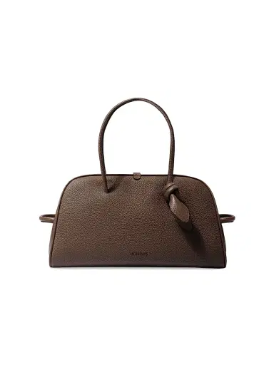 Jacquemus Women's Le Turismo Leather Top Handle Bag - Dark Brown | Thumbnail 1 Jacquemus Women's Le Turismo Leather Top Handle Bag - Dark Brown | Thumbnail 1
