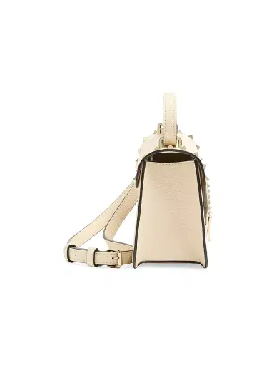 Valentino Garavani Women's Rockstud Shoulder Bag in Grainy Calfskin - | Thumbnail 4