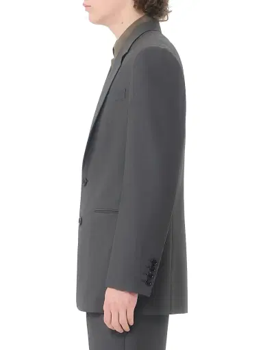 Valentino Garavani Men's Single-Breasted Wool Jacket - Dark Grey - Size 38 | Thumbnail 4 Valentino Garavani Men's Single-Breasted Wool Jacket - Dark Grey - Size 38 | Thumbnail 4